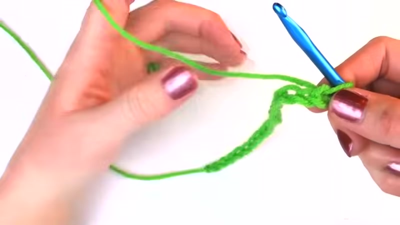 Step 3: Yarn Over and Insert Hook