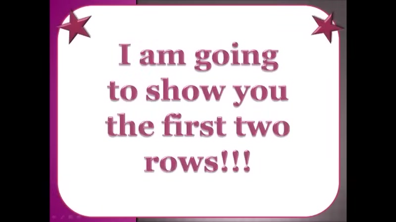 Step 12: Finish the Row