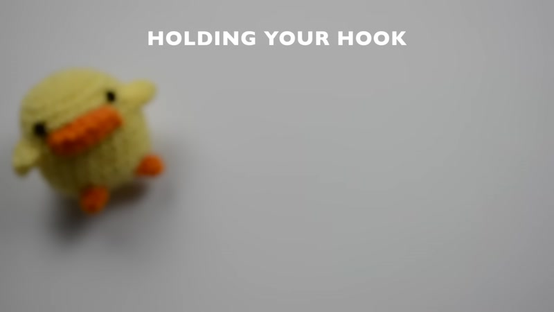 Step 2: Hold Your Yarn and Hook