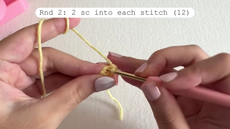 Step 4: Crochet the Body Height (Rounds 6-8)