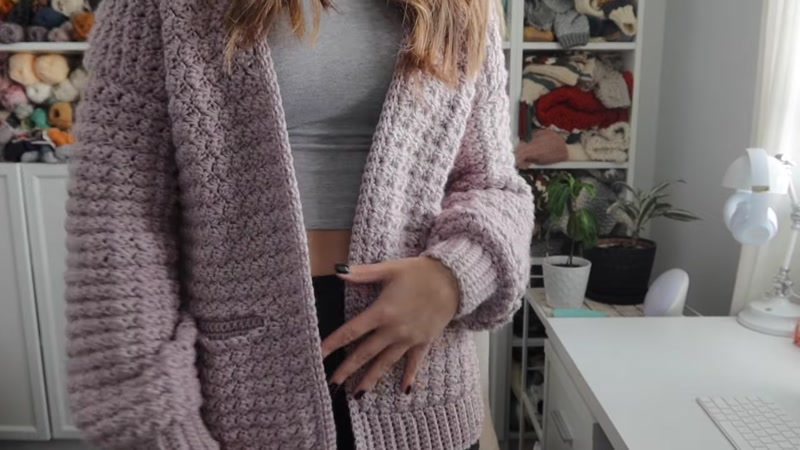 Step 6: Seam the Cardigan Together