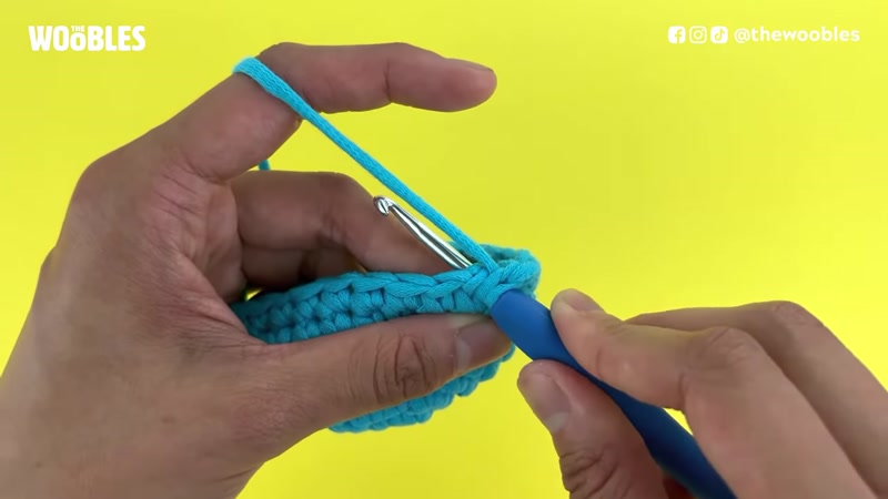Step 3: Yarn Over and Pull Through First Two Loops