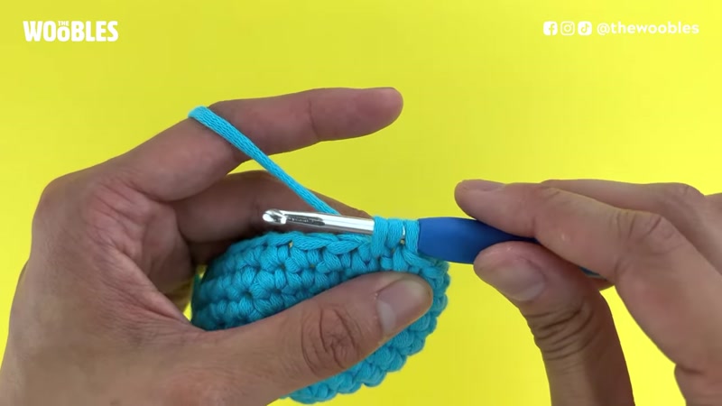 Step 4: Yarn Over and Pull Through All Three Loops