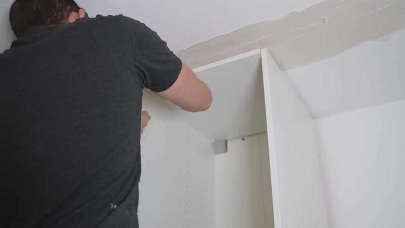 Step 7: Level and Connect All Cabinets