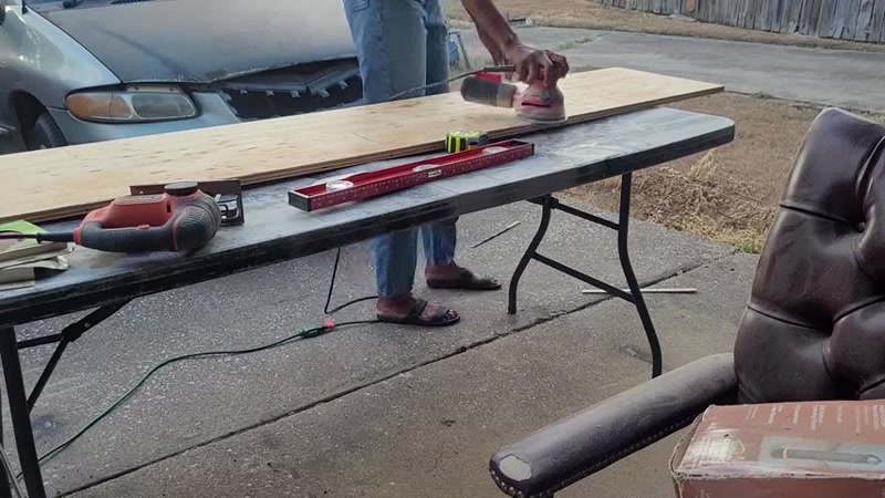 Step 3: Cut and Sand the Plywood