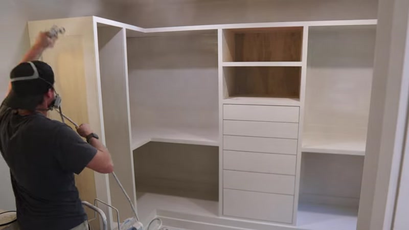 Step 10: Paint the Closet