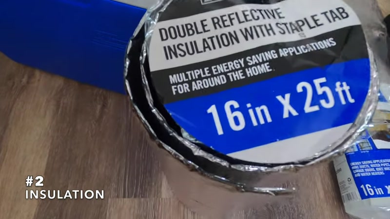 Step 2: Add Extra Insulation to Your Cooler Lid
