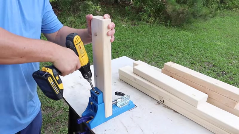 Step 2: Add Pocket Holes to Frame Boards