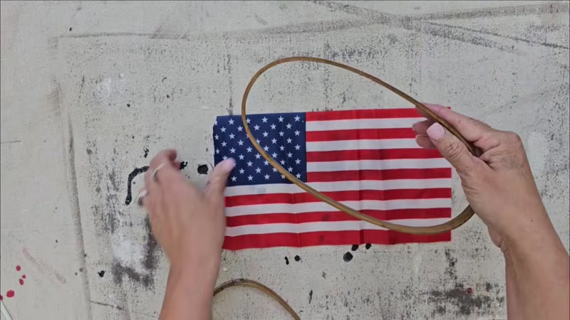 Step 1: Create a Framed Flag Art Piece