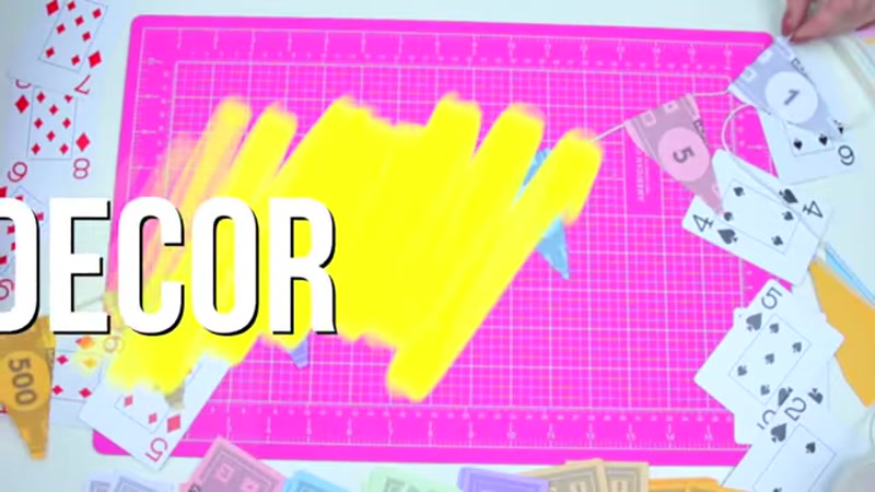 Step 1: Separate your Monopoly money by color