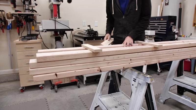 Step 2: Cut the OSB Shelf Tops